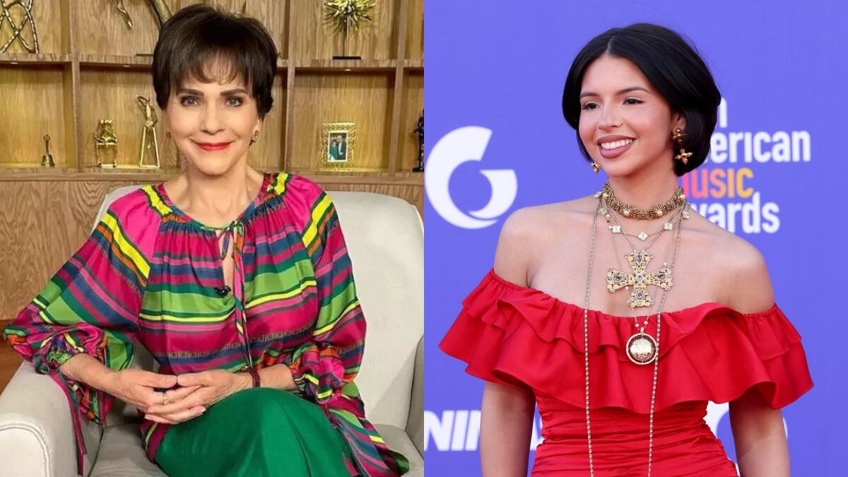 Pati Chapoy y Ángela Aguilar