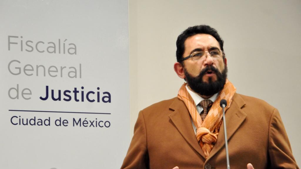 Ulises Lara, vocero de la FGJCDMX.