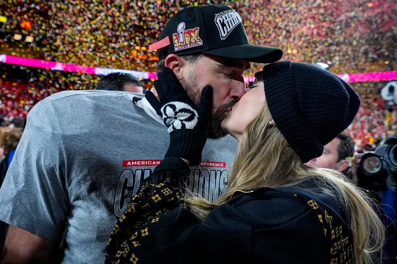 Travis Kelce y Taylor Swift