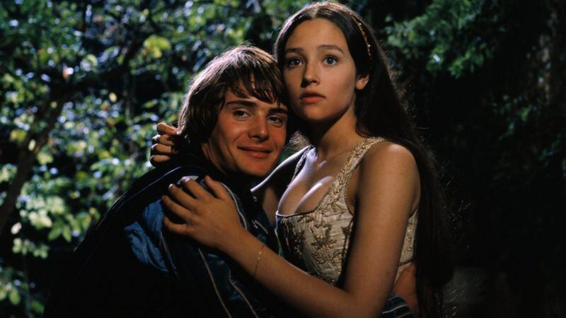 Leonard Whiting e Olivia Hussey tinham 16 e 15 anos, respectivamente, quando participaram do filme