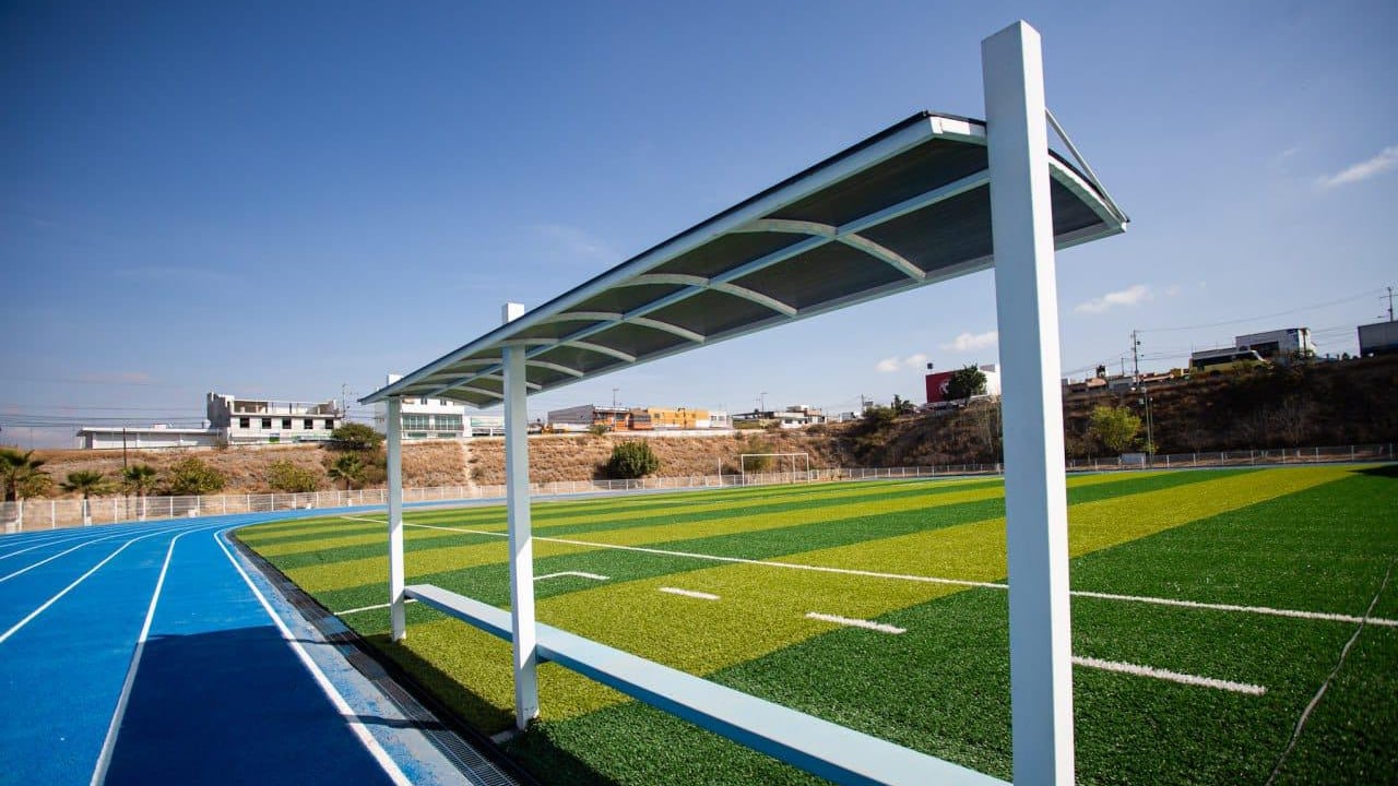 Instalaciones deportivas en San Juan del Río.