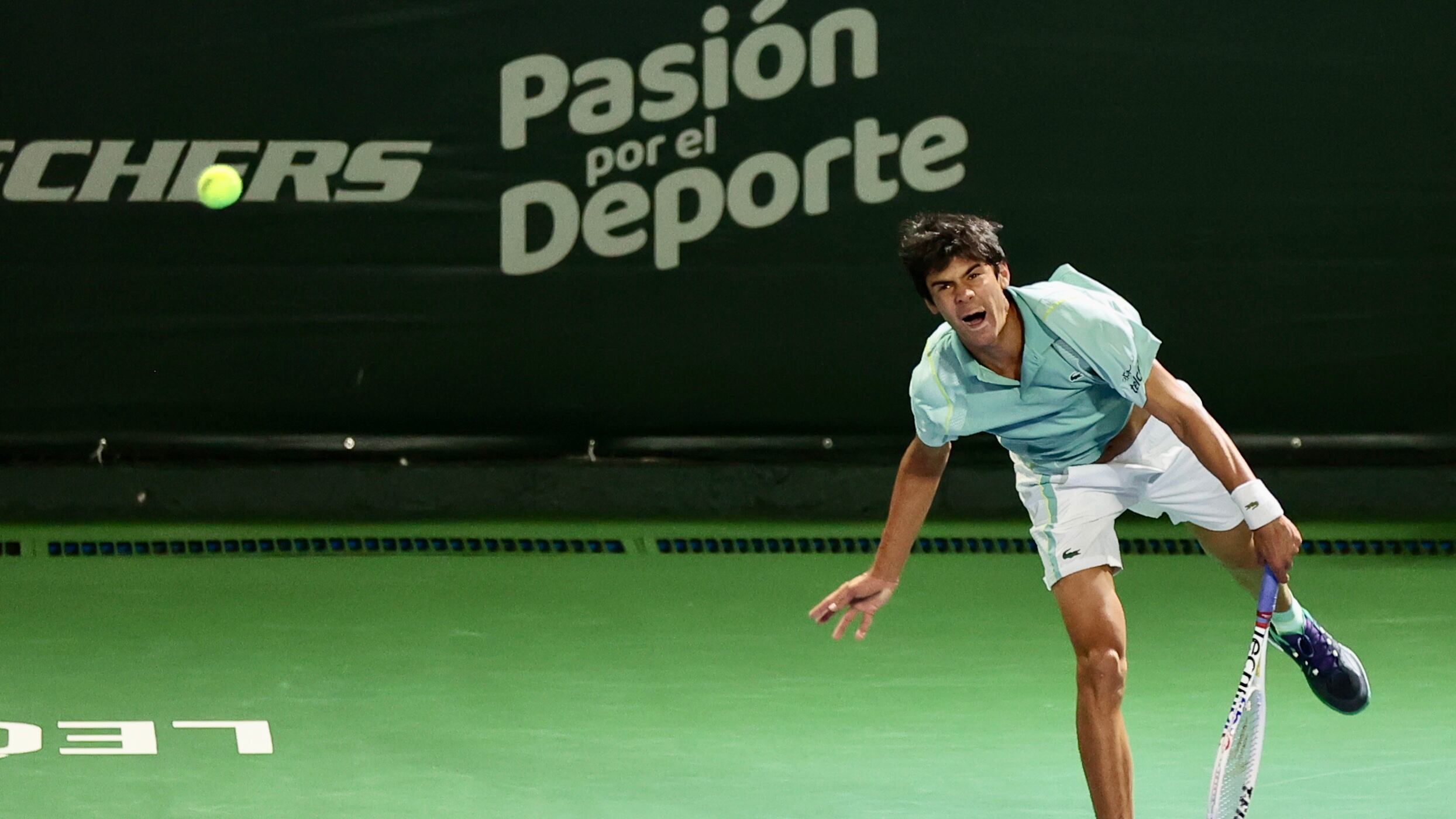 Rodrigo Pacheco cayó en su debut en el León Open.