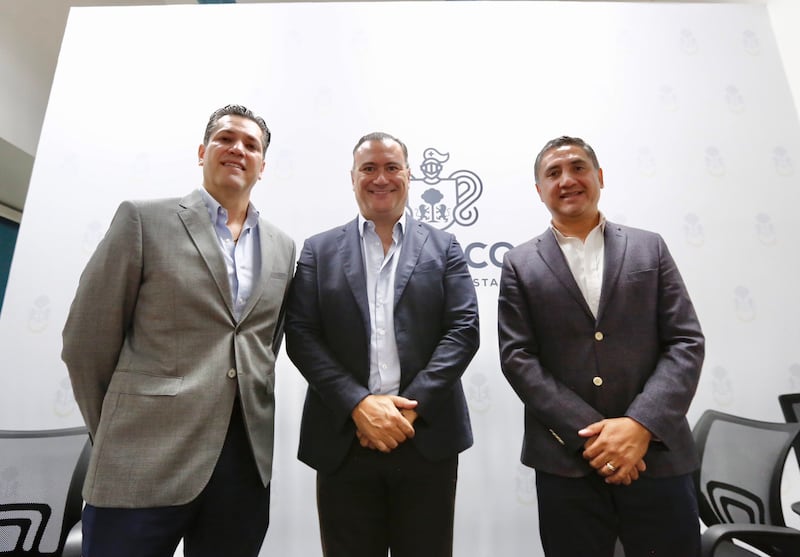 El encuentro estuvo encabezado por Mauro Garza Marín, coordinador General Estratégico de Crecimiento y Desarrollo Económico, Manuel Herrera Vega, secretario de Desarrollo Energético Sustentable; y Enrique Rubio León, director de la Agencia de Energía del Estado. CORTESÍA