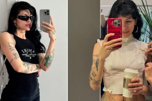 “Halloween ya pasó”, el vestido de Cazzu en concierto por el que recibió críticas y a nadie gustó