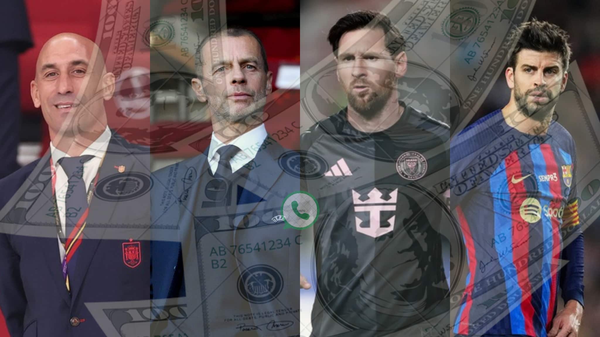 Messi y Piqué involucrados en desvío de fondos