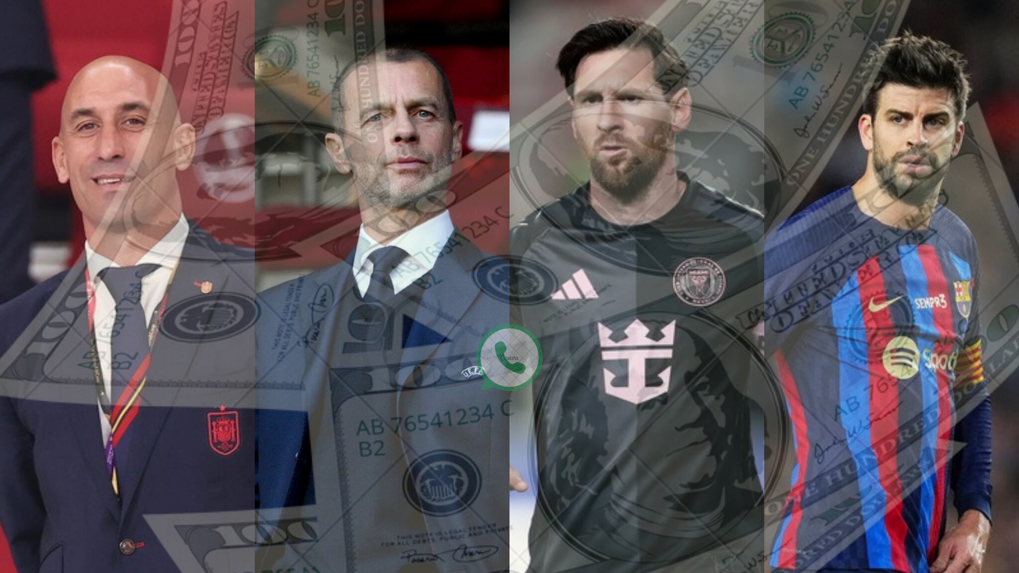 Messi y Piqué involucrados en desvío de fondos