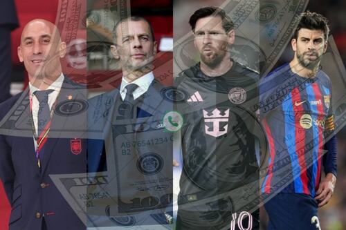 ¡En el ojo del huracán! Lionel Messi, Piqué, Ceferin y Rubiales son investigados por corrupción