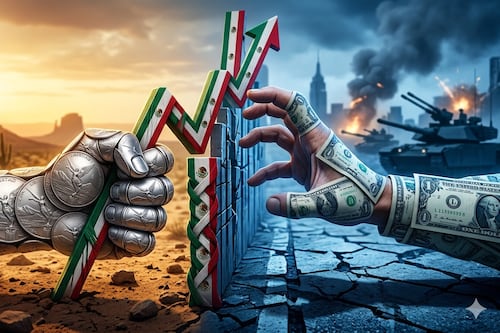 Peso frena al dólar a $17.76; fallas en la paz meten miedo