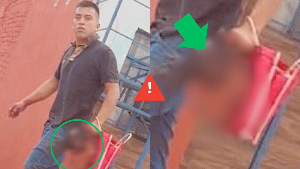 Video: Pasea con cabeza humana por calles de Veracruz tras decapitar a su víctima