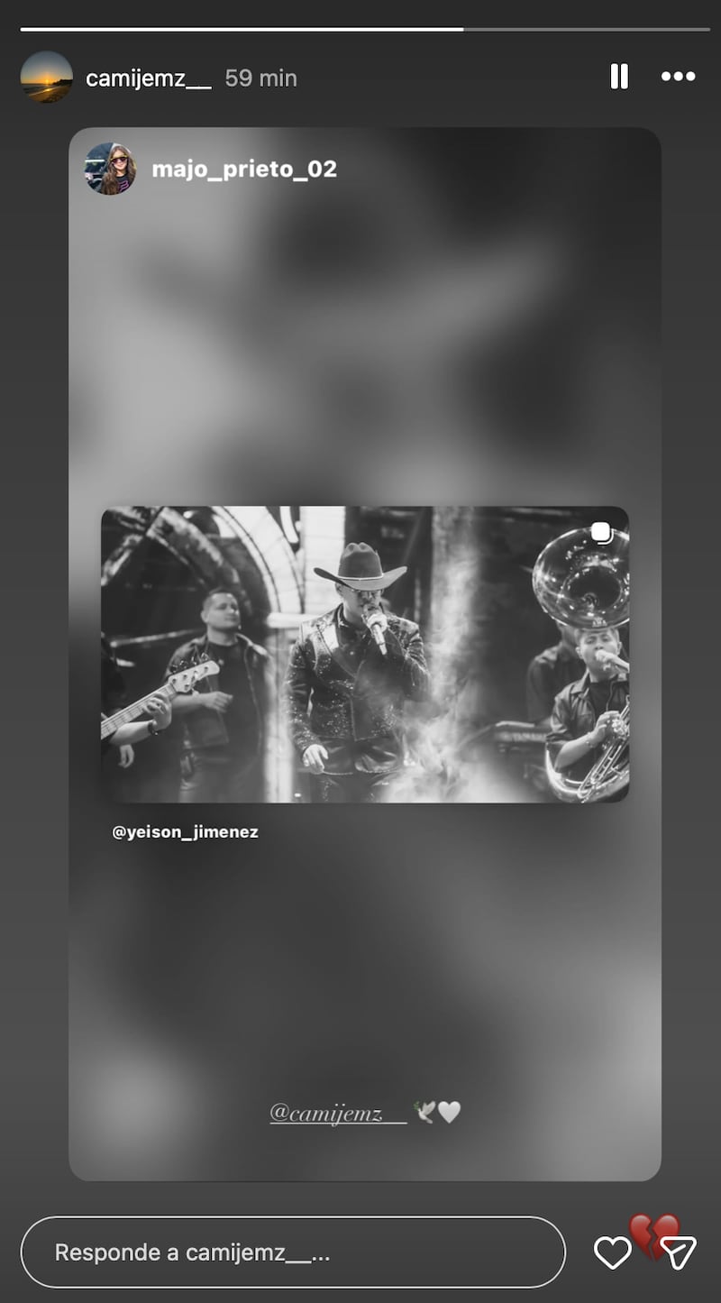 Hija mayor de Yeison se pronunció ante la partida de su padre