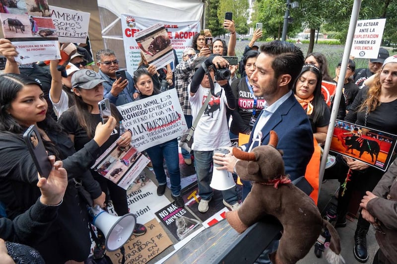 “No buscamos la prohibición del evento, sino eliminar el acto de matar al toro; es decir, que solo
exista la toreada, sin hacer daño al animal”, subrayó el legislador