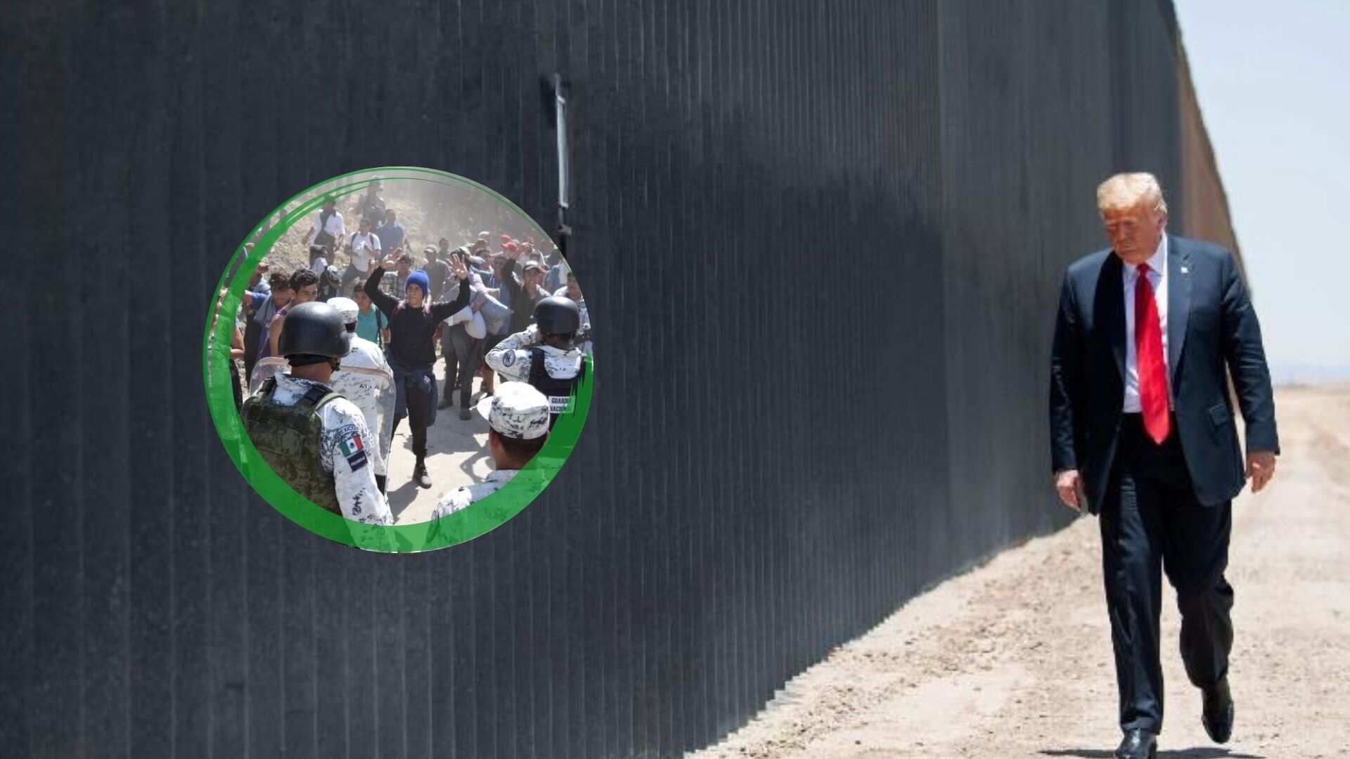 En 2019, México desplegó 28 mil 600 tropas de la Guardia Nacional en ambas fronteras para frenar el flujo migratorio.