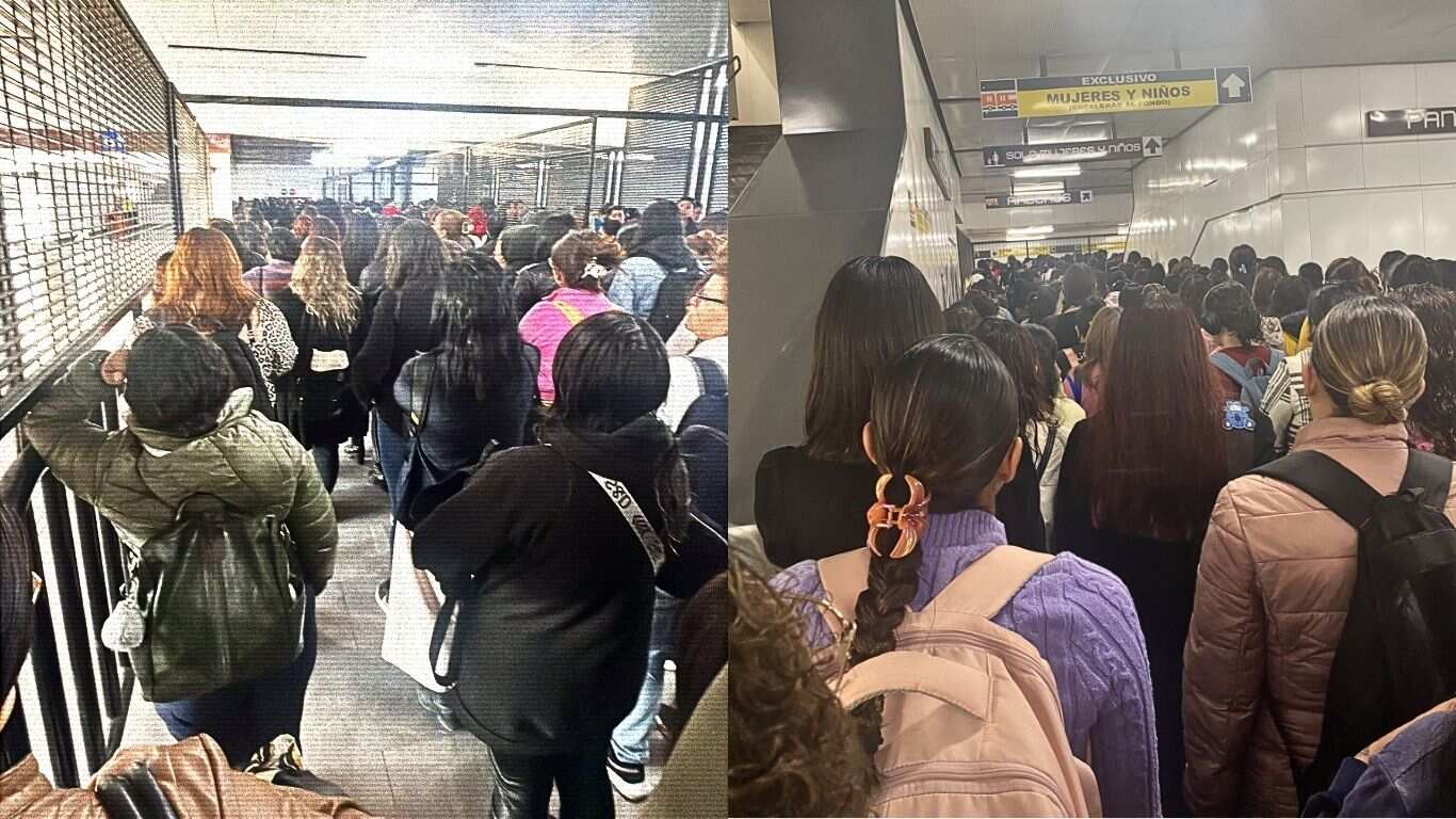 Alta demanda de pasajeros