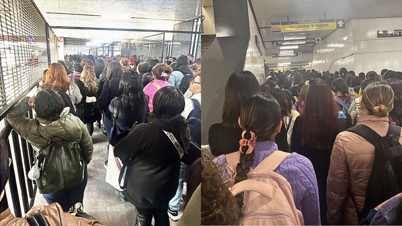 Alta demanda de pasajeros