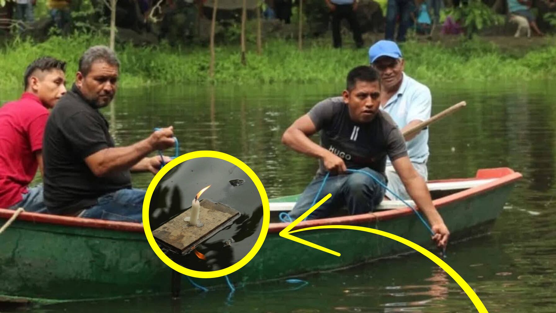 Una vela flotante habría guiado al cuerpo de un joven en Tantoyuca, en una historia que mezcla fe y tragedia.