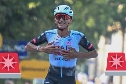 Isaac Del Toro en plan imparable; agiganta su legado al triunfar en prueba histórica