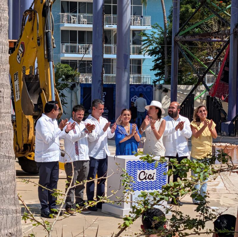 La colocación de la primera piedra, durante el Tianguis Turístico 2026, marca el inicio de la recuperación de uno de los espacios más emblemáticos del puerto