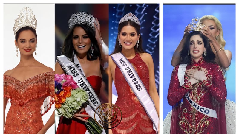 México suma cuatro coronas: estas son las mexicanas que han ganado el certamen Miss Universo
