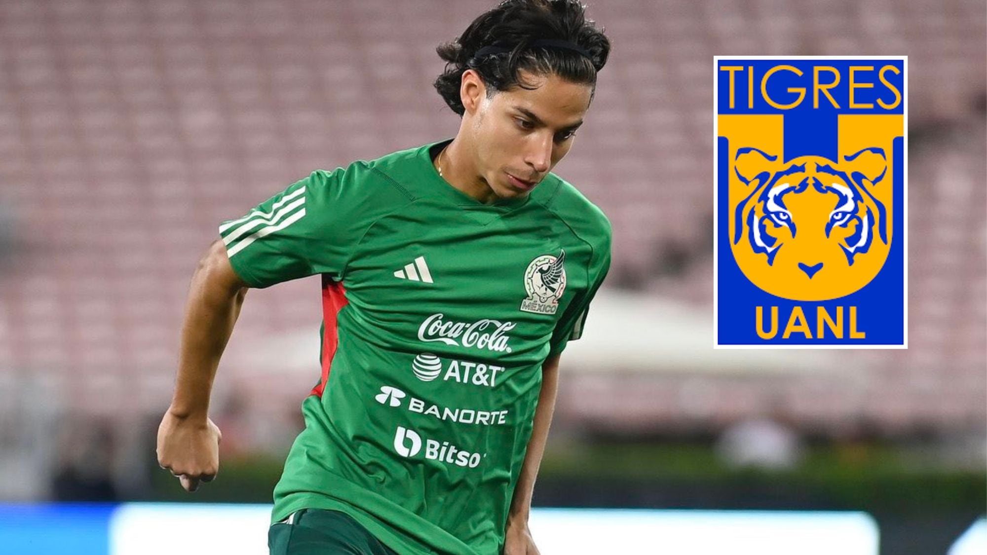 Tigres interesado en Diego Lainez