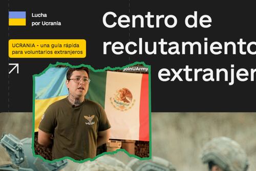 Ucrania recluta mexicanos y les pagará más de 50 mil pesos: estos son los requisitos