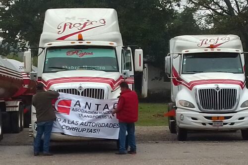 Transportistas cumplen paro nacional en Michoacán, Veracruz, Chihuahua y más