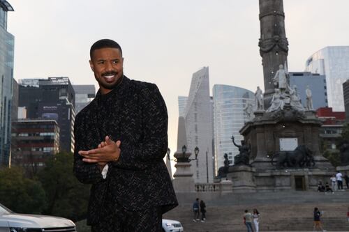 Michael B. Jordan ilumina la CDMX para promocionar Creed III