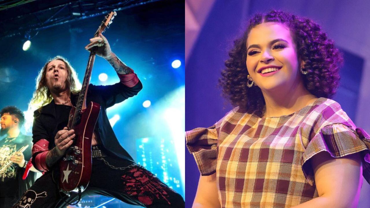 Mago de Oz y Lucerito Mijares