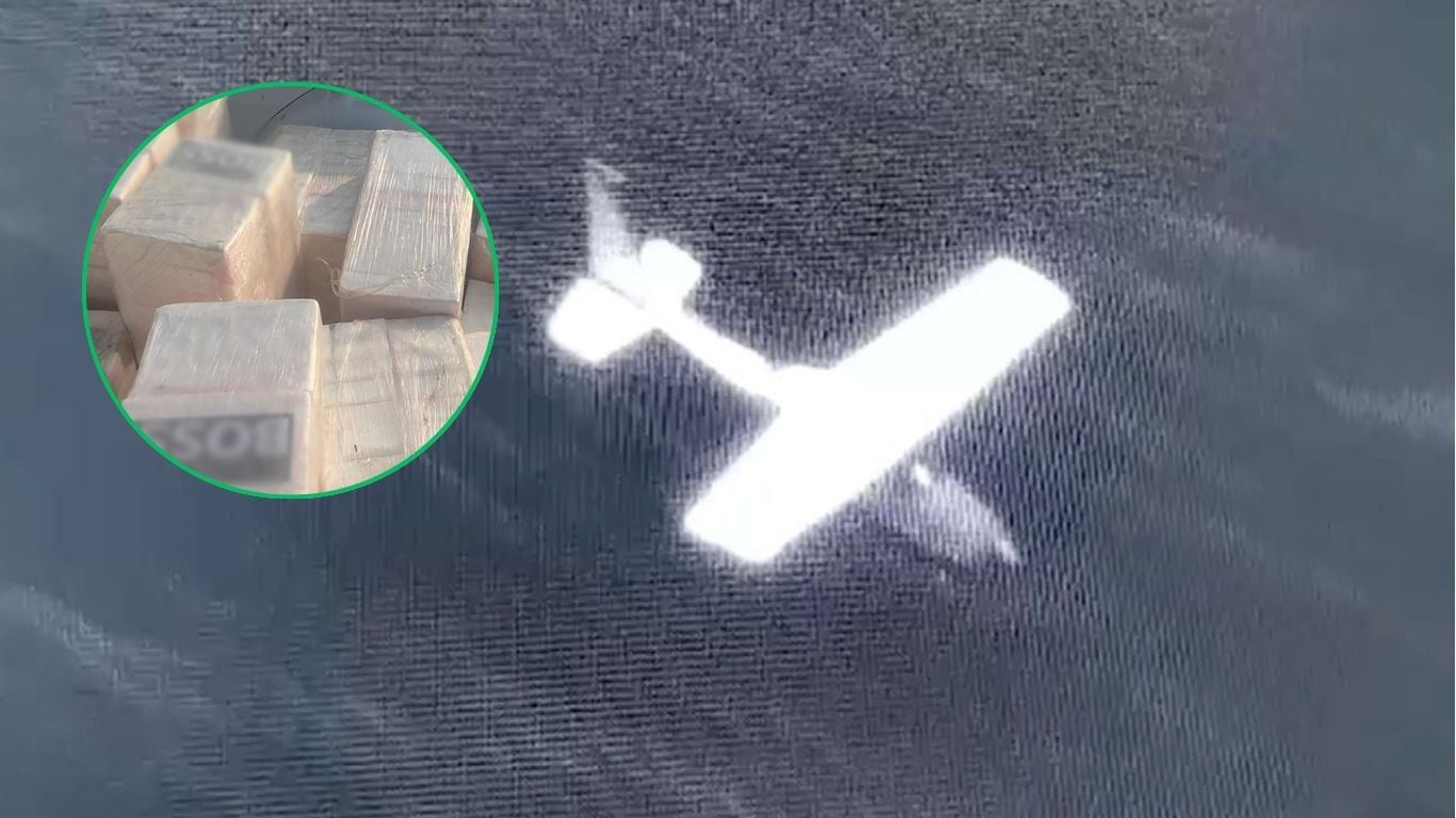 Avioneta clandestina con droga es interceptada en Oaxaca