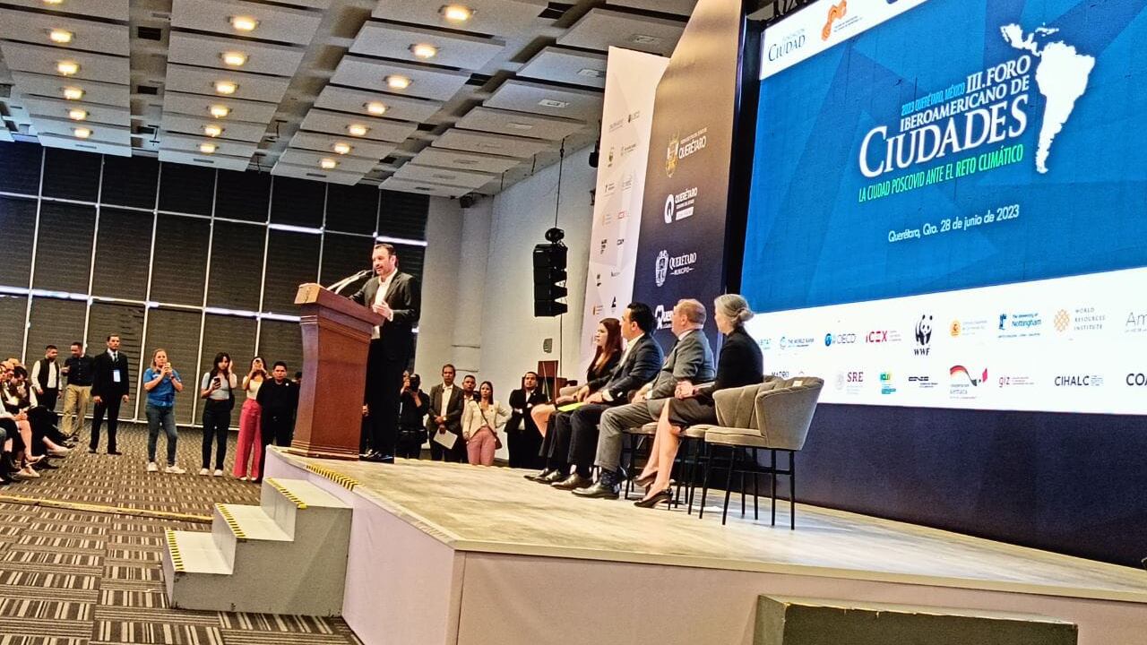Inauguran el tercer Foro Iberoamericano de Ciudades 2023.