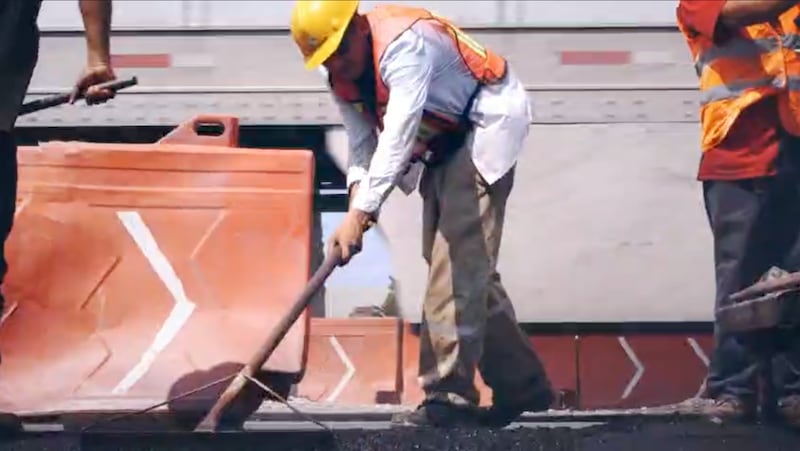 vialidades en reparación Monterrey