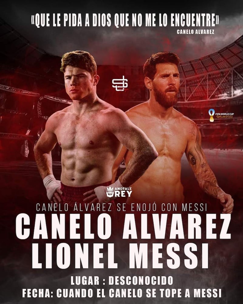 Los mejores memes Canelo vs Messi