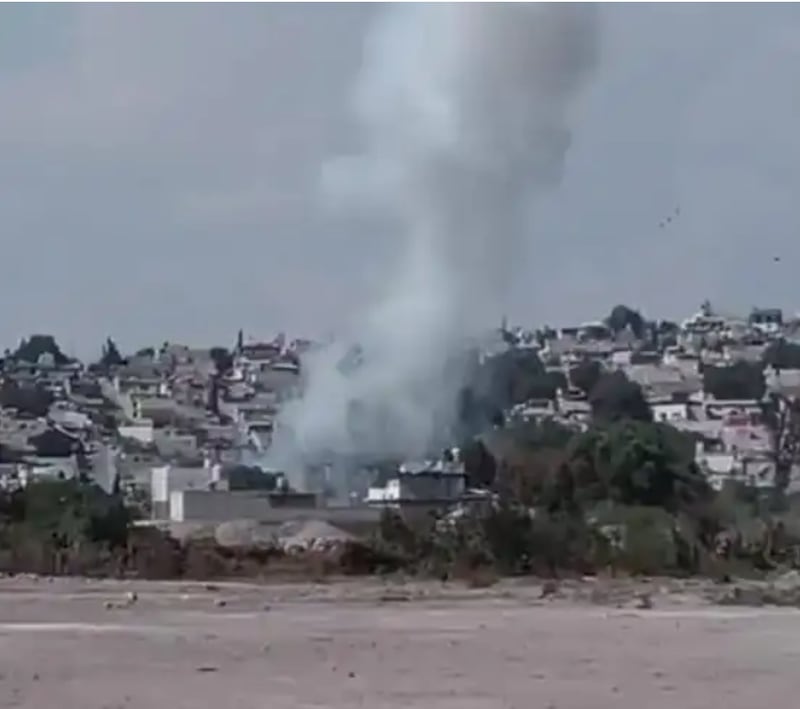 Explosión polvorín en Tultepec