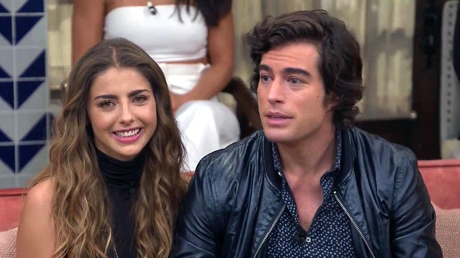 Danilo Carrera y Michelle Renaud