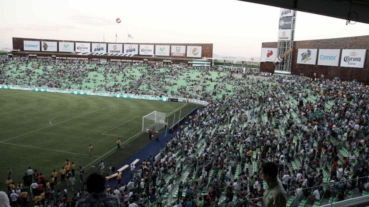 Santos estadio balacera
