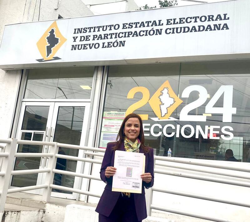 Vivianne Clariond tiene buen ejemplo en su padre, Benjamín Clariond.