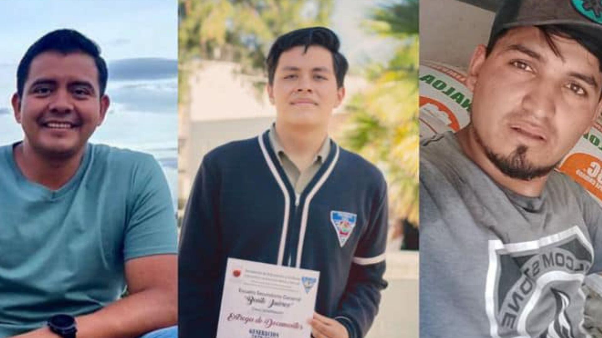 El miércoles 16 de agosto, los cuatro fueron privados de la libertad, aproximadamente a las 14:00 horas.