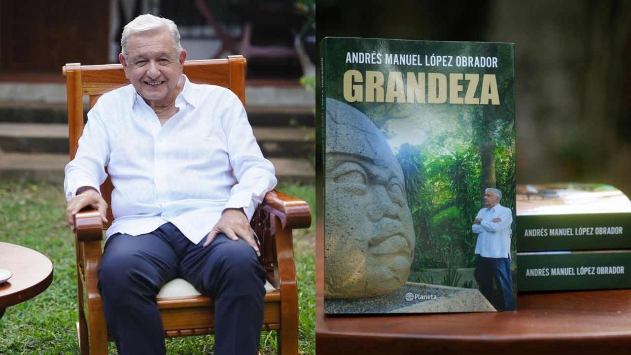 AMLO anunció la publicación de su nuevo libro "Grandeza"