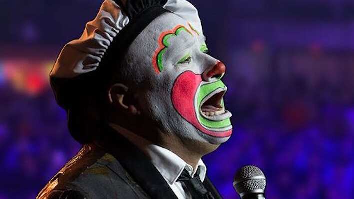 El payaso más irreverente fue hospitalizado en Detroit.