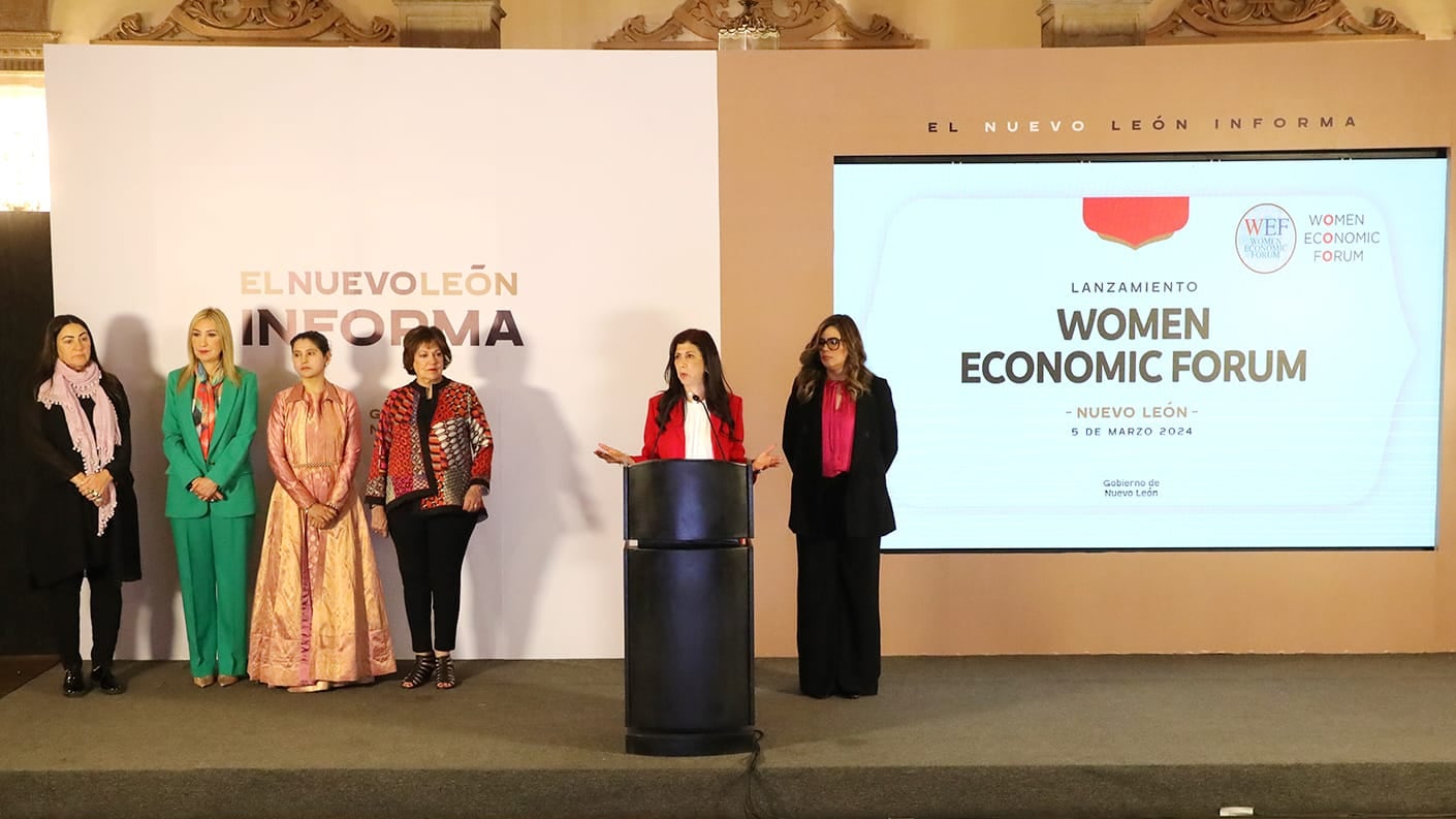 Durante el anuncio del WEF se dieron cifras sobre la situación de las mujeres en la entidad.