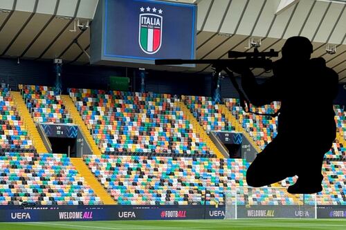 Juego entre Italia e Israel desata pánico por presencia de francotiradores: Piden cancelarlo