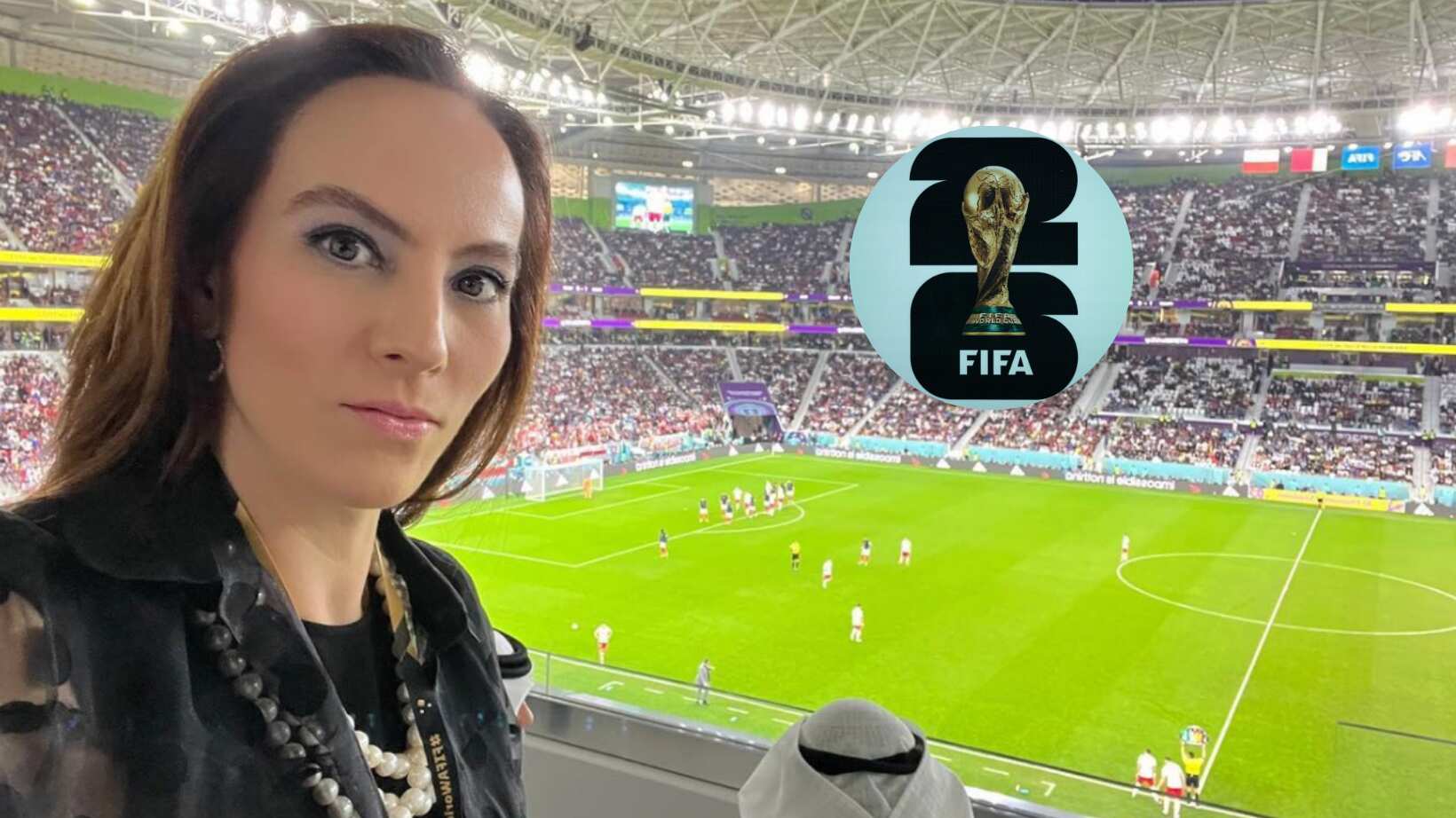 Gabriela Cuevas es fanática de los deportes.