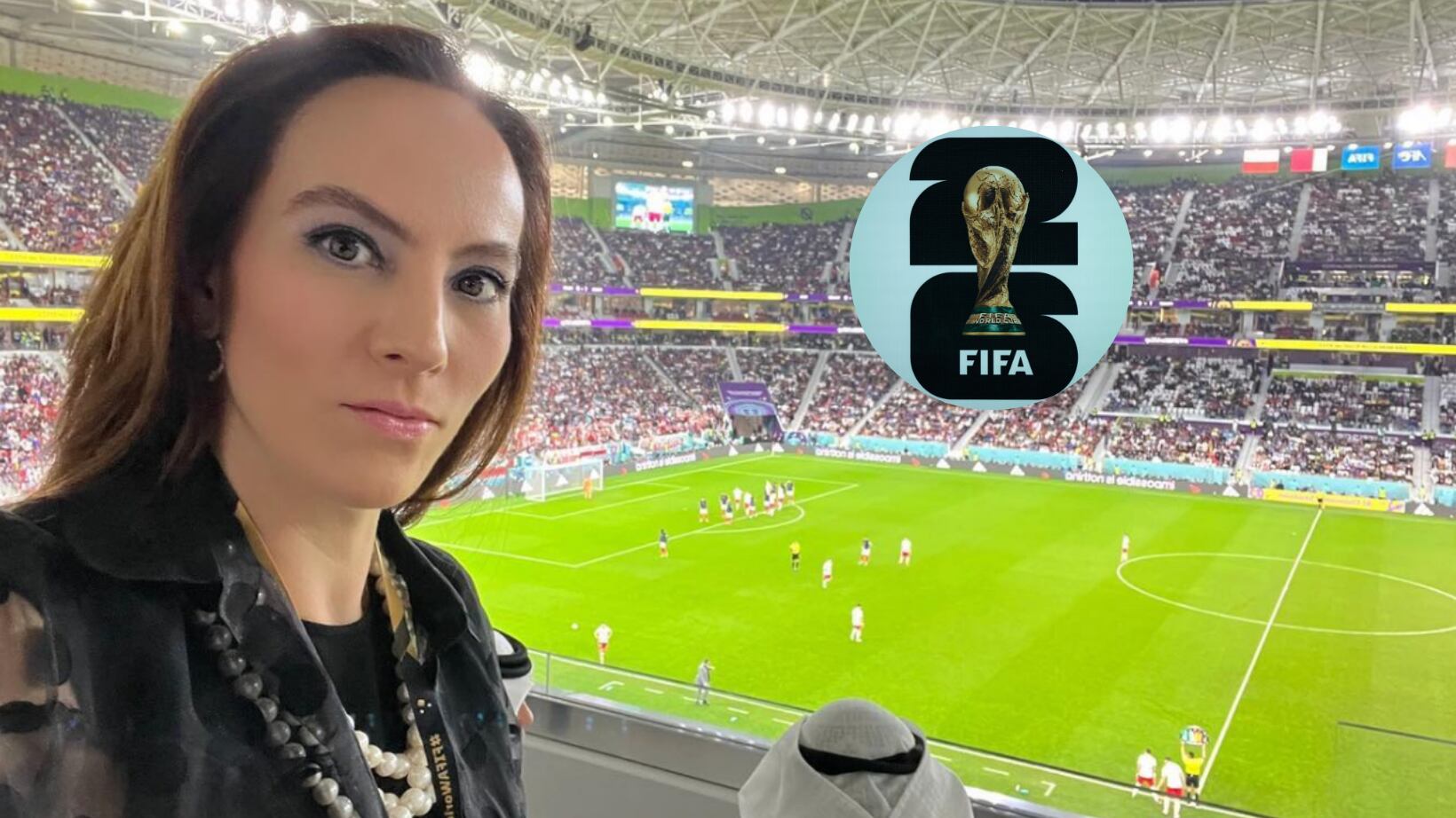 Gabriela Cuevas es fanática de los deportes.