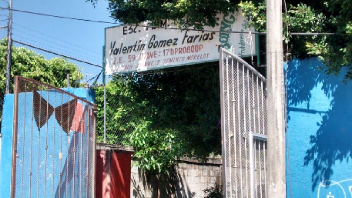 Ladrones vacían salón de clases en escuela primaria de Morelos