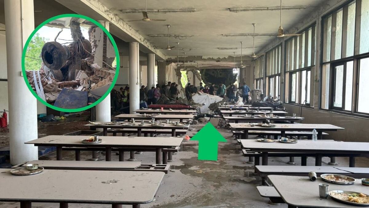 Video Air India: Así quedó el albergue de estudiantes donde se estrelló avión rumbo a Londres