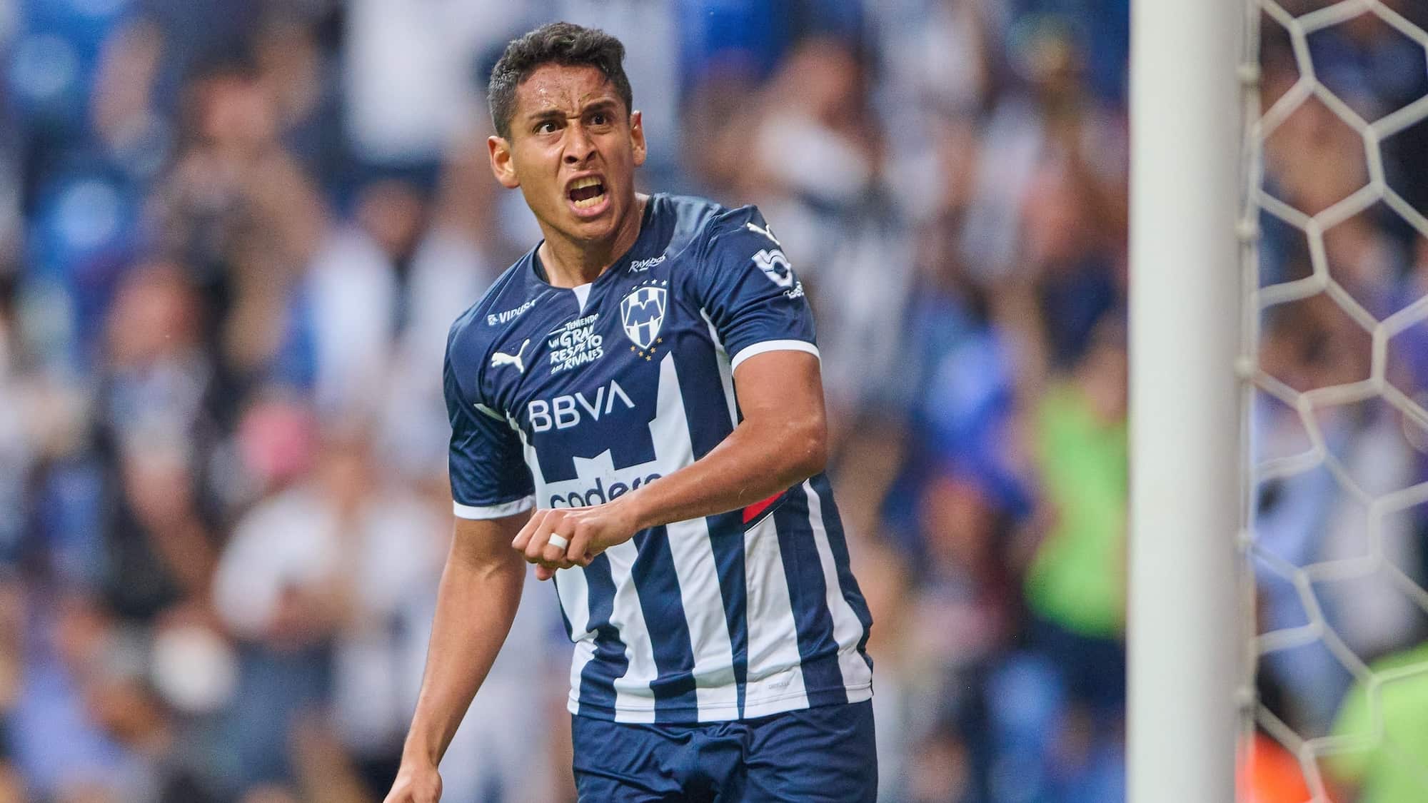 Luis Romo anotó su primer gol con los Rayados: Foto: Mexsport
