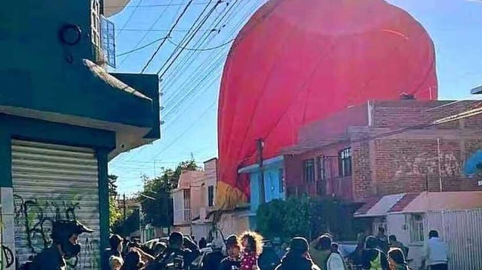 No se registraron lesionados tras su desplome. (Especial)