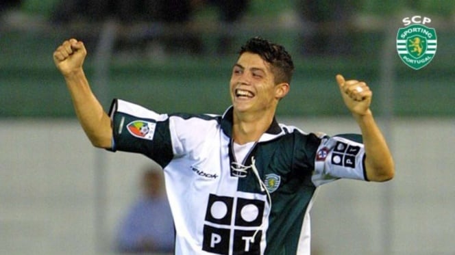 Cristiano Ronaldo del Sporting de Lisboa