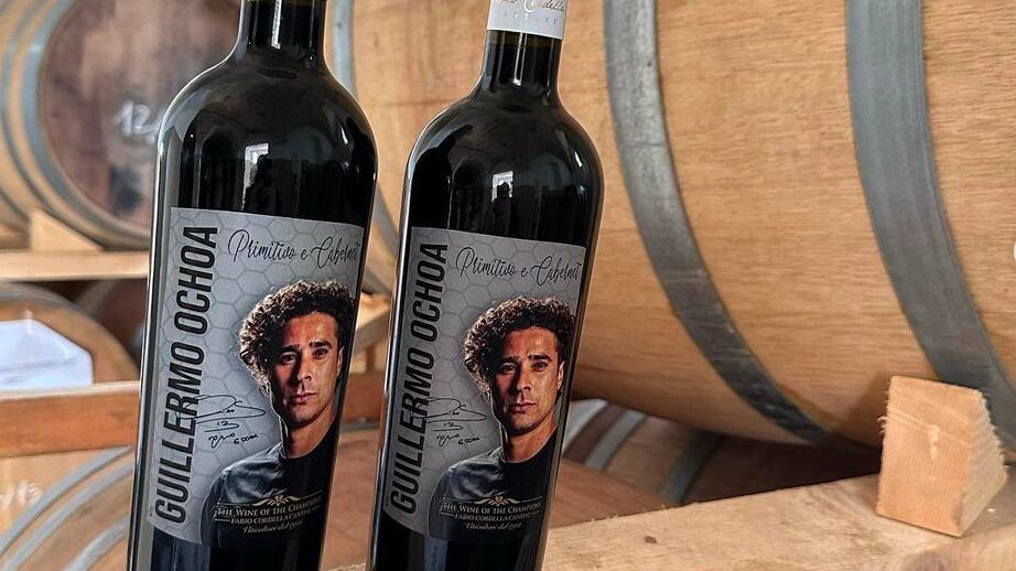 Guillermo Ochoa lanzó su marca de vino.