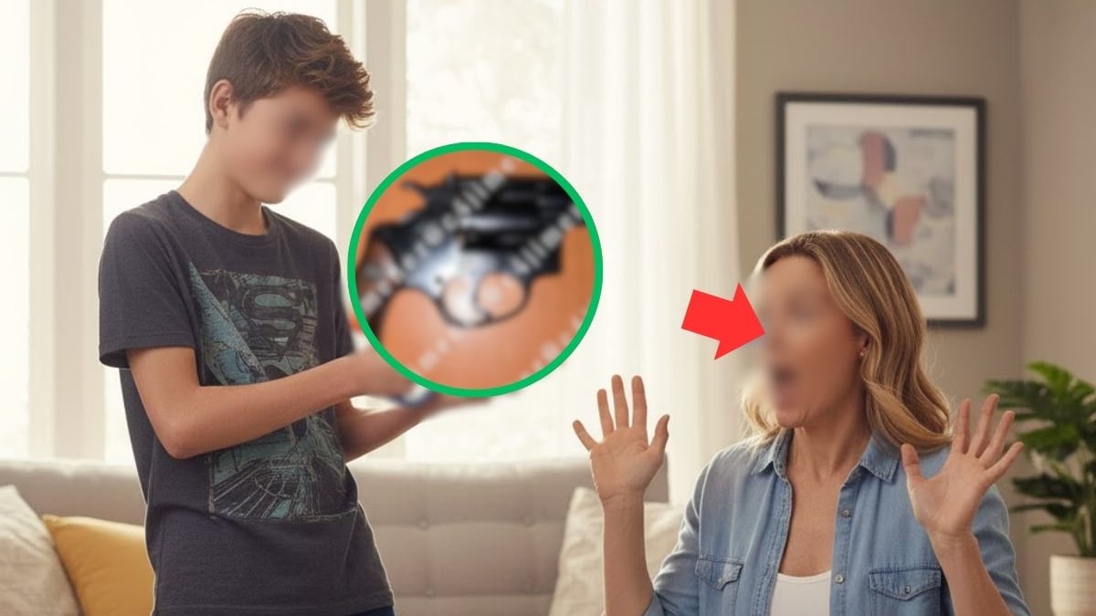 Menor de 13 años balea a su madre en la cara tras ser castigado; ella le quitó el celular por beber alcohol