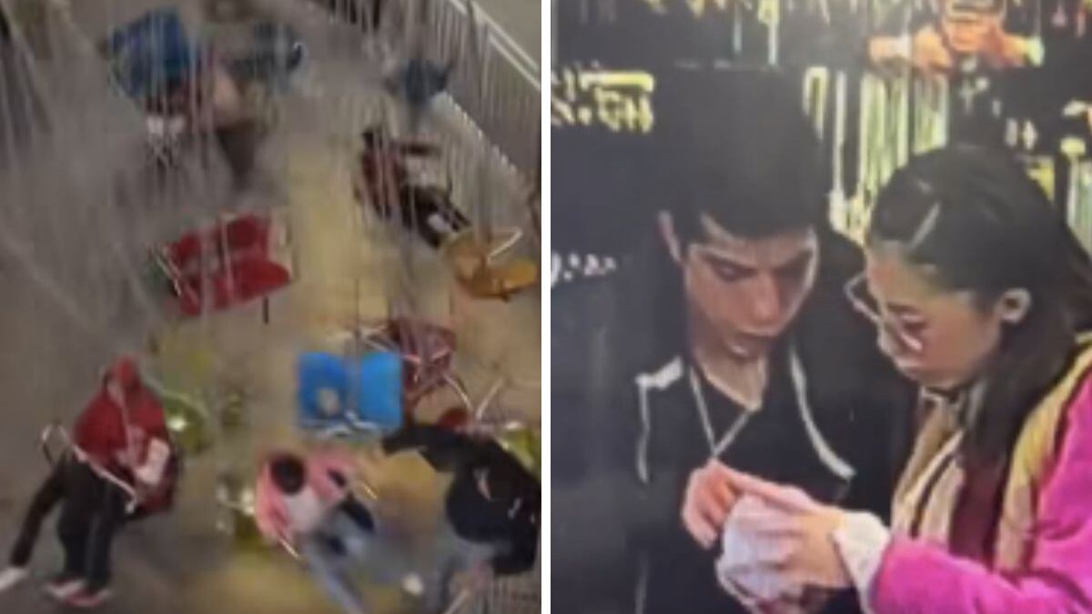 Los incidentes quedaron grabados en video.